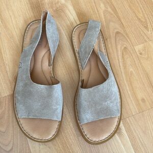 Born Inlet Sandal Taupe Suede